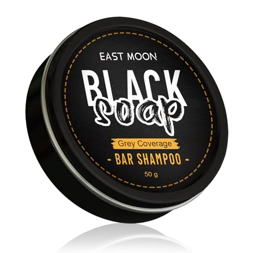 EAST MOON - Black Soap Bar Shampoo (Original)