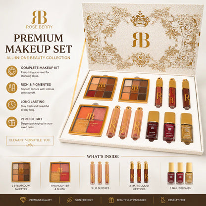 Rose Berry - Luxury Makeup Gift Set ©