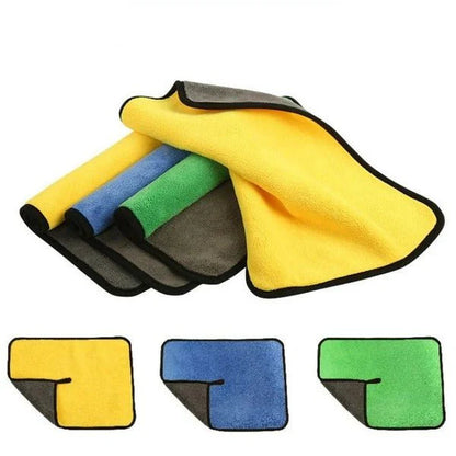 Double Side Microfiber Cloth (Pack of 2)